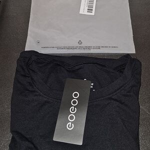 EOEOO Black T-Shirt